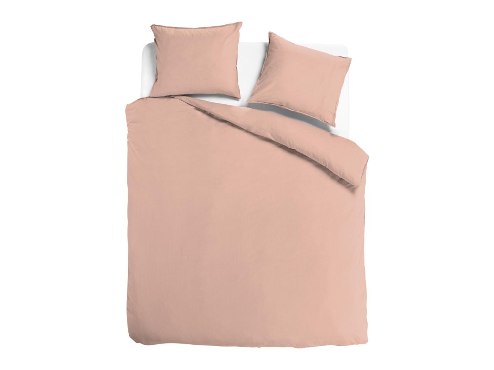 Dekbedovertrek Noa Pastel brique 140x200/220 | totaalBED | 1-persoons