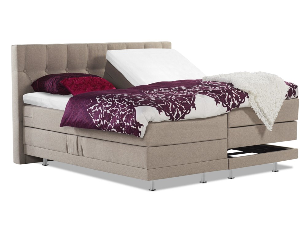 Boxspring Upsalla elektrisch | 160x200 | | totaalBED | 2-persoons