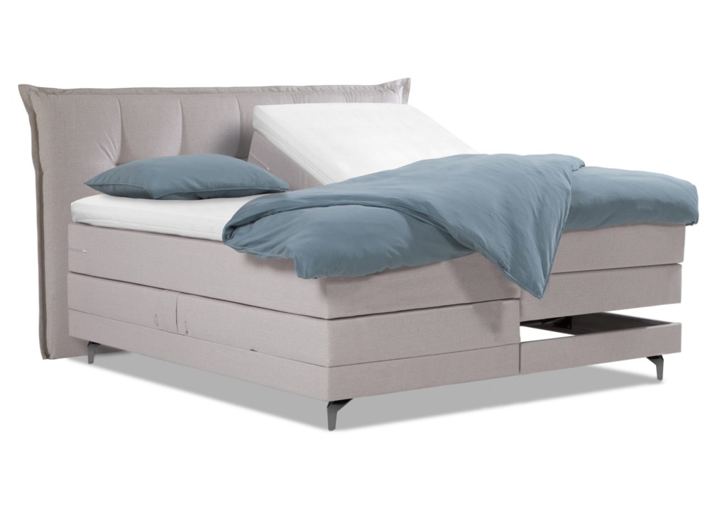 Boxspring Halmstad elektrisch | 140x200 | | totaalBED | 2-persoons