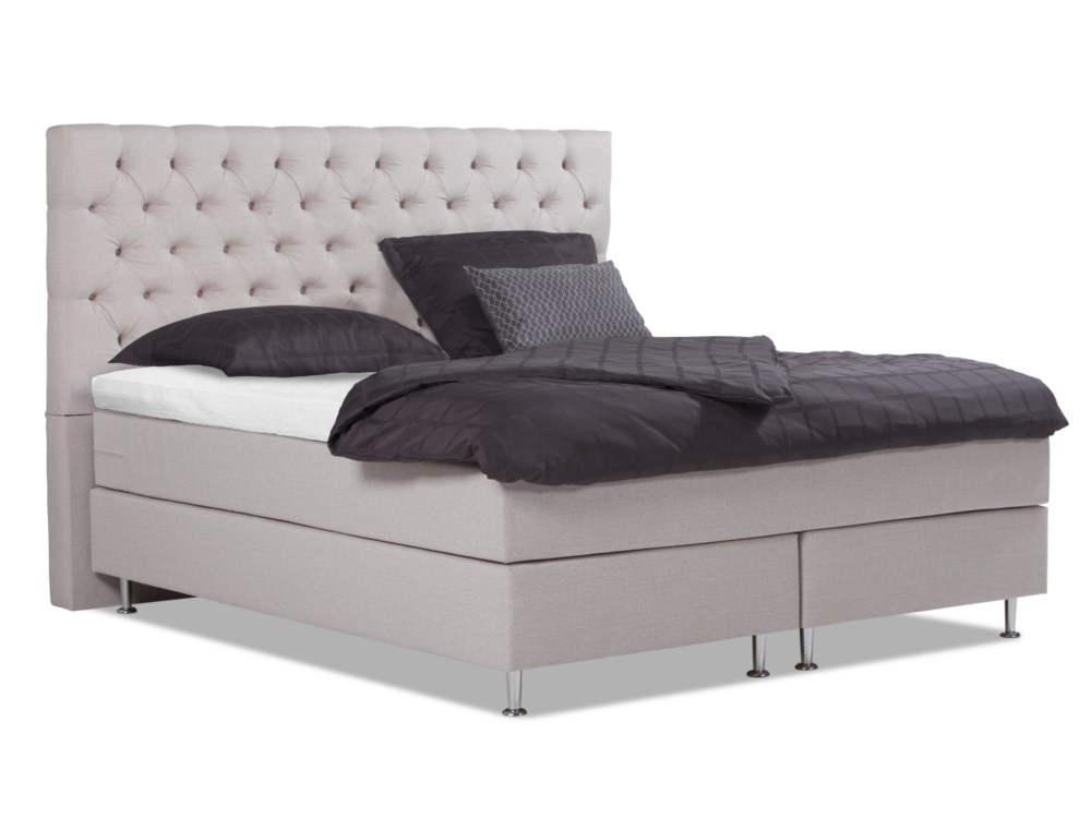 Boxspring Lulea 150cm hoog | 160x200 | | totaalBED | 2-persoons