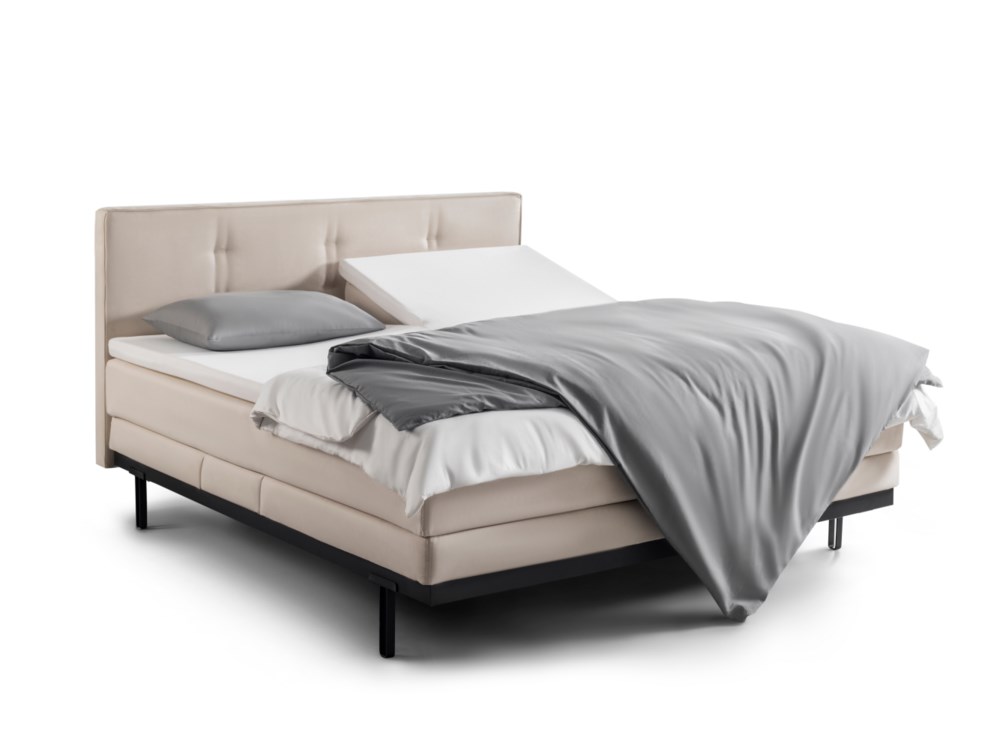 Boxspring Cannes elegance elektrisch | 180x200 | | totaalBED | 2-persoons
