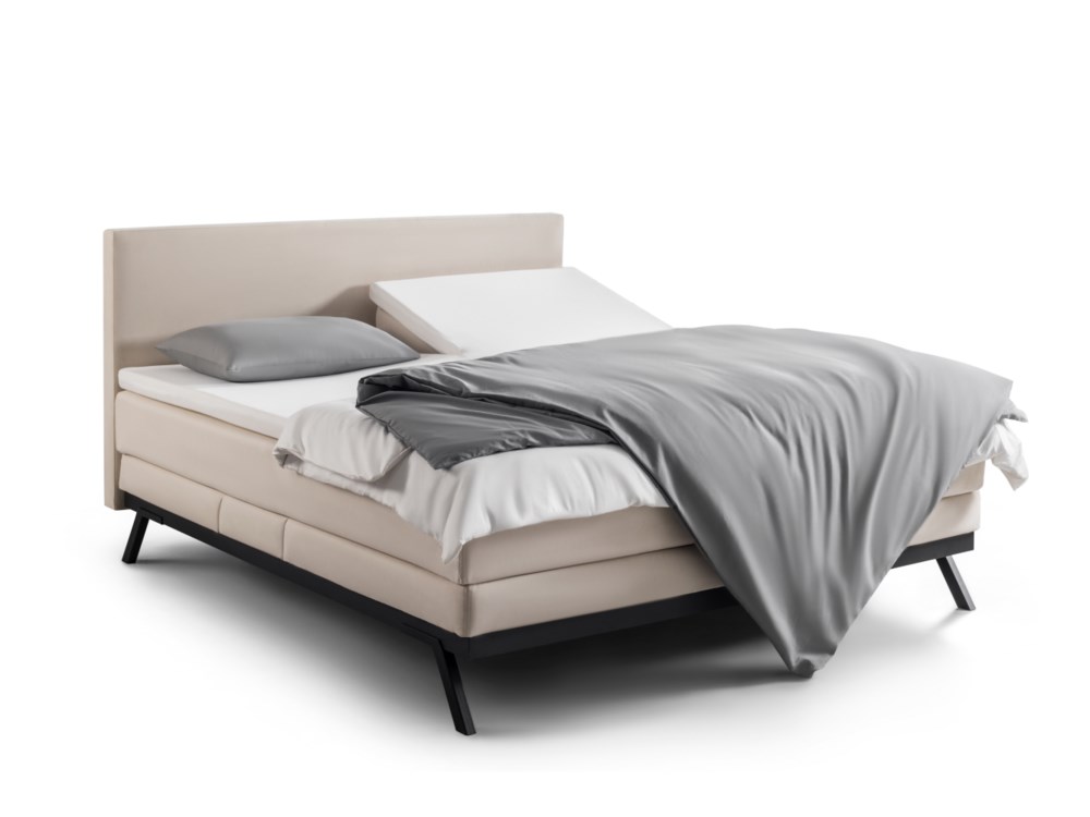 Boxspring Lyon elegance elektrisch | 140x200 | | totaalBED | 2-persoons