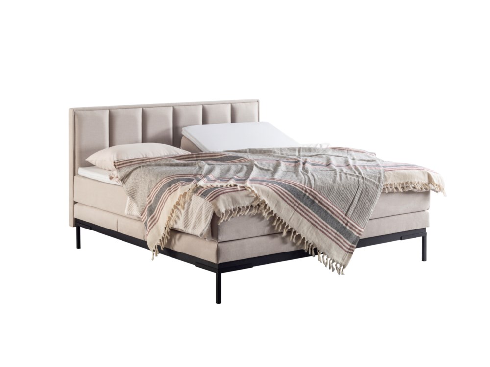 Boxspring Marseille elegance vlak | 140x200 | | totaalBED | 2-persoons