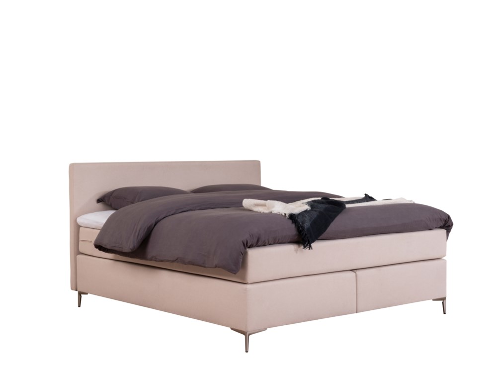 Boxspring Napoli vita | 100x200 | | totaalBED | 1-persoons