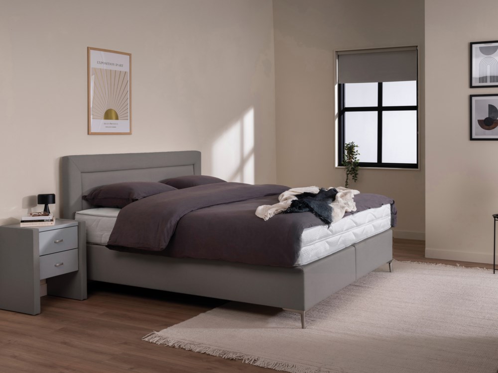 Boxspring Milaan lotus | 90x200 | | totaalBED | 1-persoons